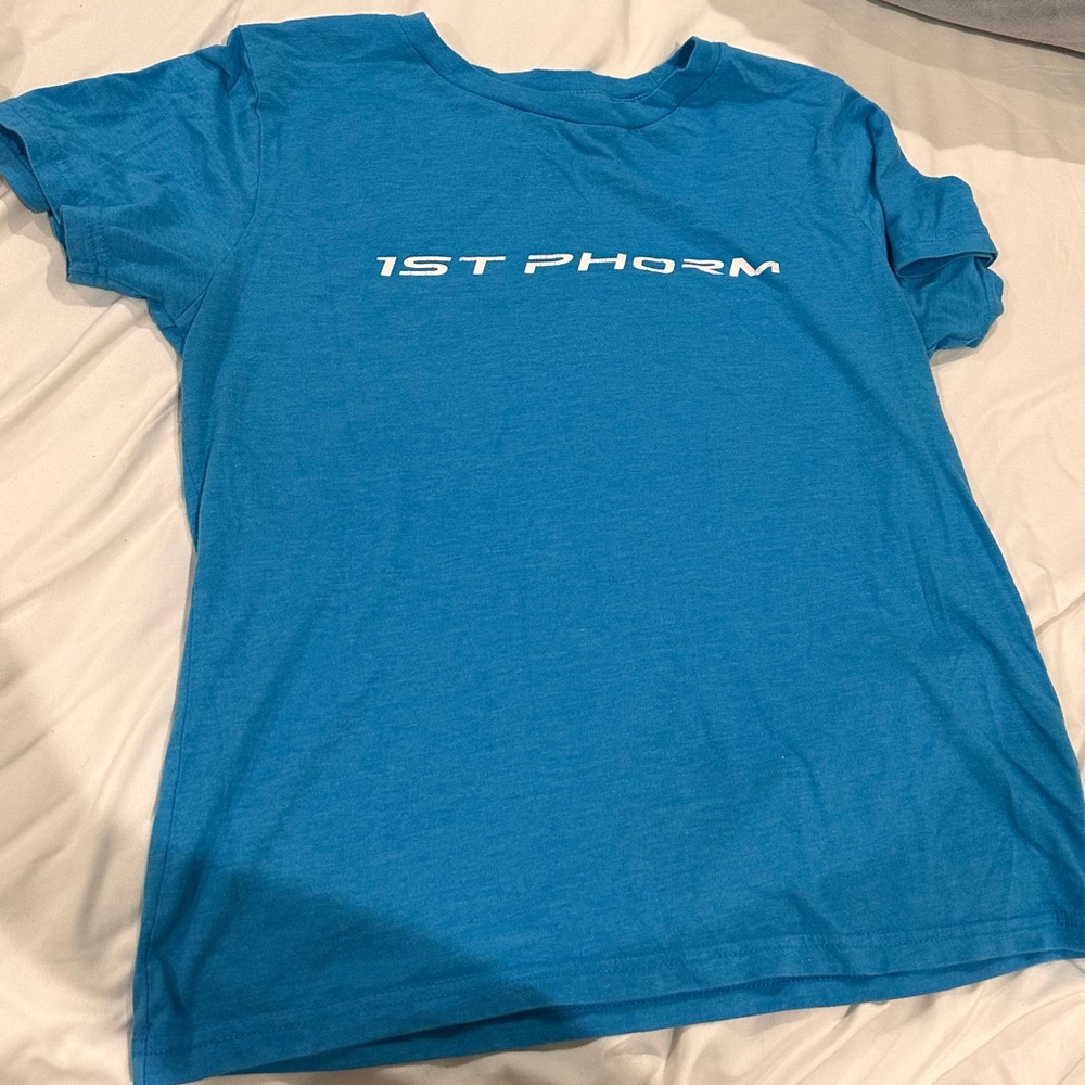 1st Phorm Women's Blue Short Sleeve Tee